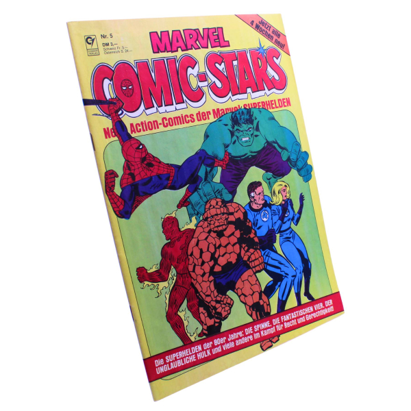 Marvel Comic-Stars Nr. 5 (1981) Condor Verlag | Das Ding, Hercules & Spider-Man | Hoppla Stuff